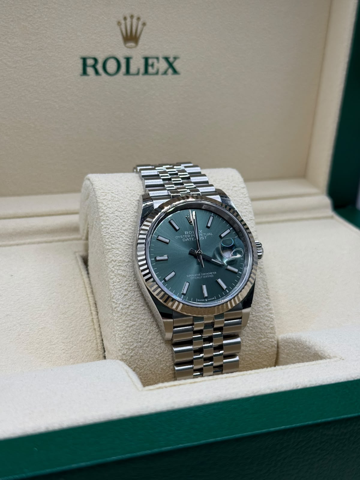 Rolex Datejust 36 Mint 126234 Jubilee – Bild 3