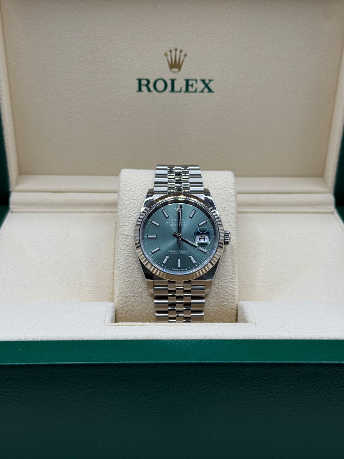 Rolex Datejust 36 Mint 126234 Jubilee – Bild 4