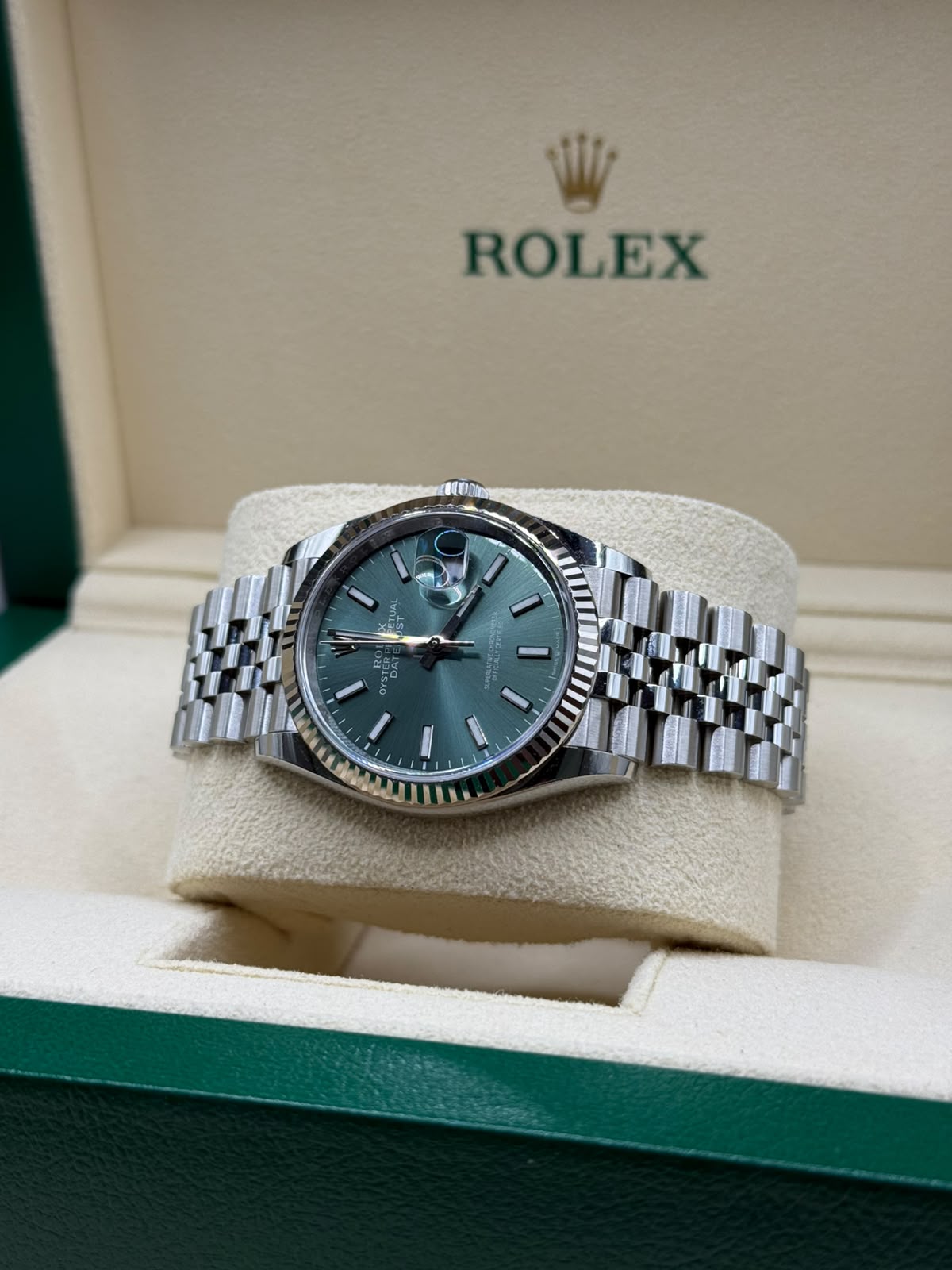 Rolex Datejust 36 Mint 126234 Jubilee – Bild 5