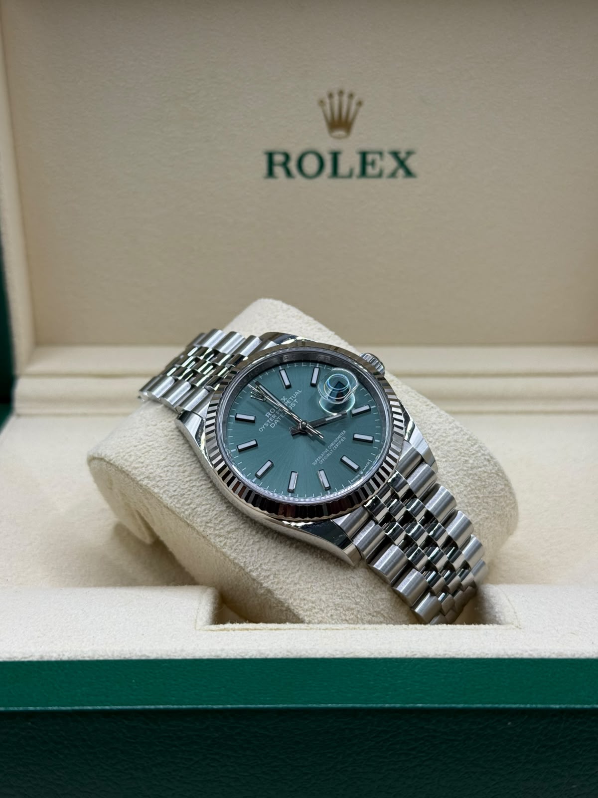 Rolex Datejust 36 Mint 126234 Jubilee – Bild 8